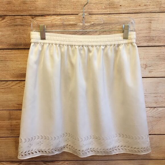 J CREW FACTORY SKIRT WITH LASER CUT ACCENT - Picture 7 of 7